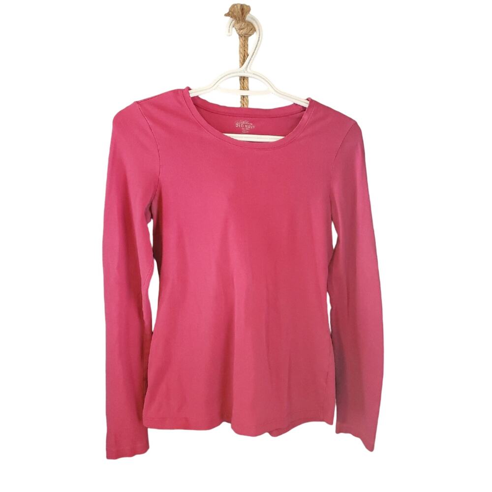Old Navy Pink Long Sleeve T-Shirt Size Small